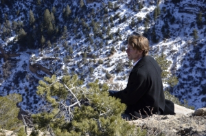 Sound engineer Jacob Wallenberg contemplating the spectacular sights. (Annie Li)
