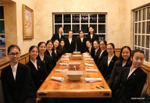 Our performers are celebrating Chinese New Year in different corners of the world. Shen Yun Global Company is ready to enjoy what the seafood buffet has to offer in Norfolk, VA.