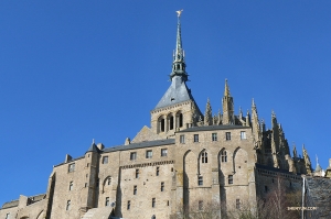 Also known as &ldquo;The Pyramid of the Seas,&rdquo; Le Mont Saint-Michel&rsquo;s structure has evolved over the centuries, taking much of its present shape in the 17th century. (Photo by dancer Nick Zhao)